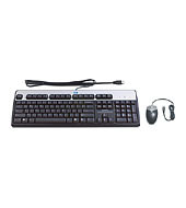 638214-B21 HP USB Keyboard and Optical Mouse Kit Russian