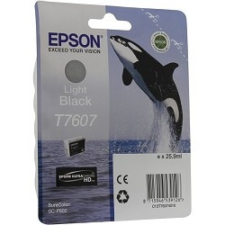 EPSON C13T76074010 SC-P600 Light Black (cons ink)