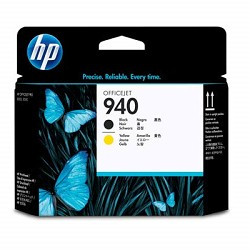 HP C4900A Печатающая головка №940, Black & Yellow {Officejet Pro 8000/8500, Black & Yellow}