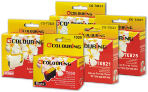 C9361HE №136 (Color) Картридж для принтеров HP DJ 5443/D4163/5743/6543/9803 9 мл. водные Colouring