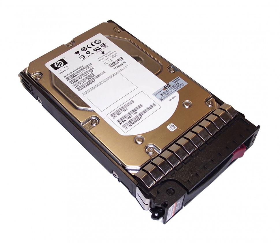 495277-004 Жесткий диск HP 300GB hard disk drive, 15k RPM, 4Gb/s transfer rate, Fibre Channel (FC) connector, 3.5"