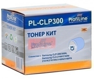 CLP-C300A Картридж для принтеров Samsung CLP-300/300N/CLX3160/3160FN Cyan 1000 копий ProfiLine